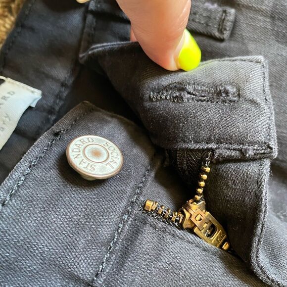 Social Standard by Sanctuary Jeans New Camo Mis Rise Ankle Skinny Womens Size 16 - Picture 4 of 11